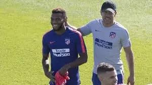 El futbolista francés se mostró muy agradecido con Simeone.