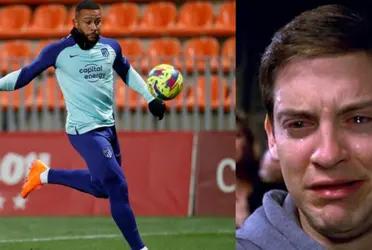 El futbolista generó fastidio en la hinchada azulgrana tras tomar una decisión.