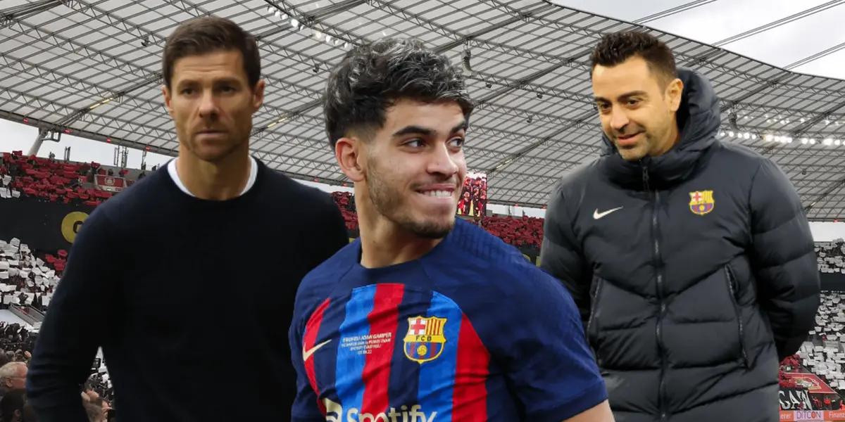 El futbolista marroquí recibió intereses desde la Bundesliga recientemente y Xavi ya tomó una postura.