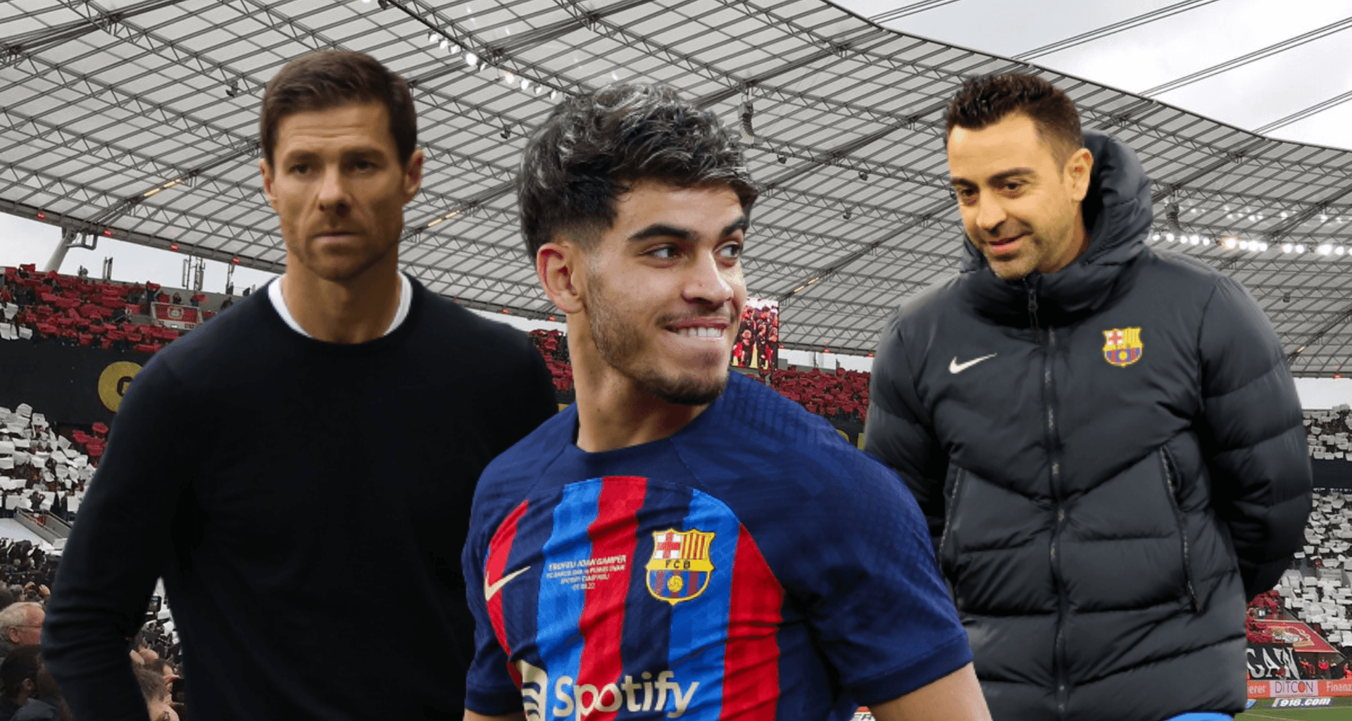 El futbolista marroquí recibió intereses desde la Bundesliga recientemente y Xavi ya tomó una postura.