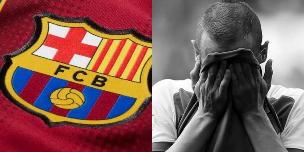 El futbolista no tuvo un buen paso por el Barcelona cuando fue parte del equipo.