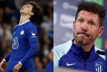 El futbolista portugués deberá volver al conjunto colchonero, dueño de su ficha.