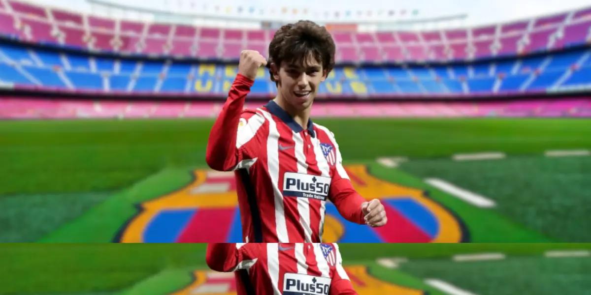 El futbolista portugués Joao Fèlix llegó al FC Barcelona este viernes, sobre el cierre del libro de fichajes