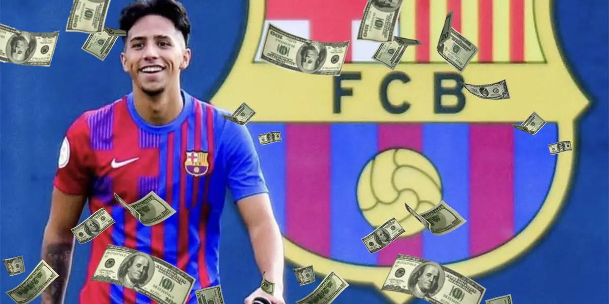 El futbolista que debutó en diciembre de 2021 con la selección absoluta de Ecuador en un amistoso frente a El Salvador, aseguró estar “muy contento por mi debut con el FC Barcelona B, aunque el resultado no fue el esperado”.