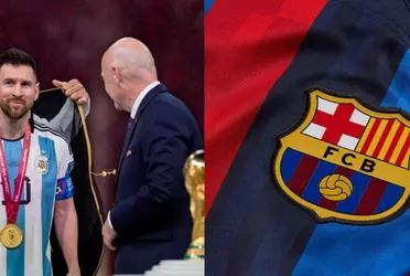 El futbolista que disputó la Copa del Mundo desea ser parte del Azulgrana.