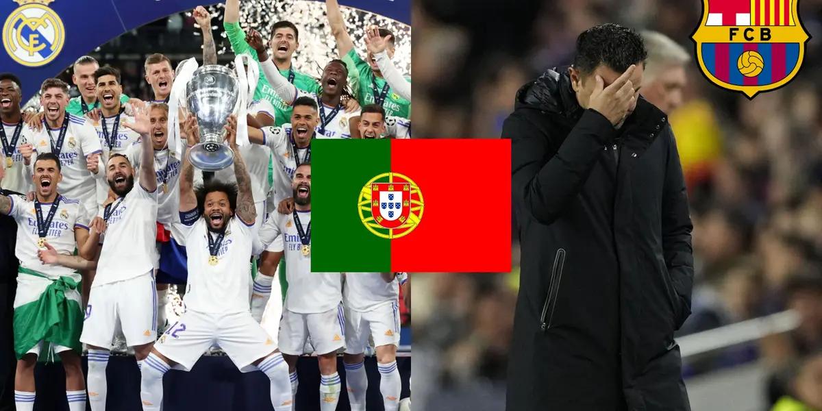 El futbolista que pasó por el equipo del Real Madrid se íria a Portugal.