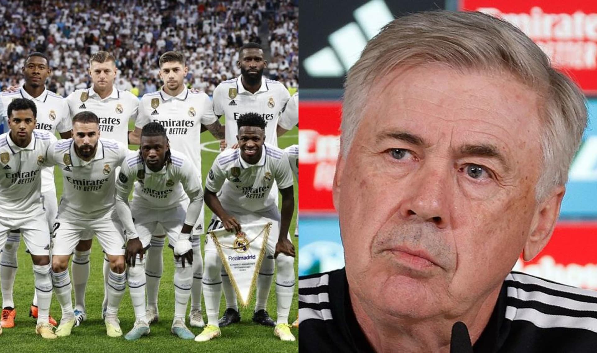 El futbolista que pertenece a la Casa Blanca no es tenido en cuenta por el entrenador.