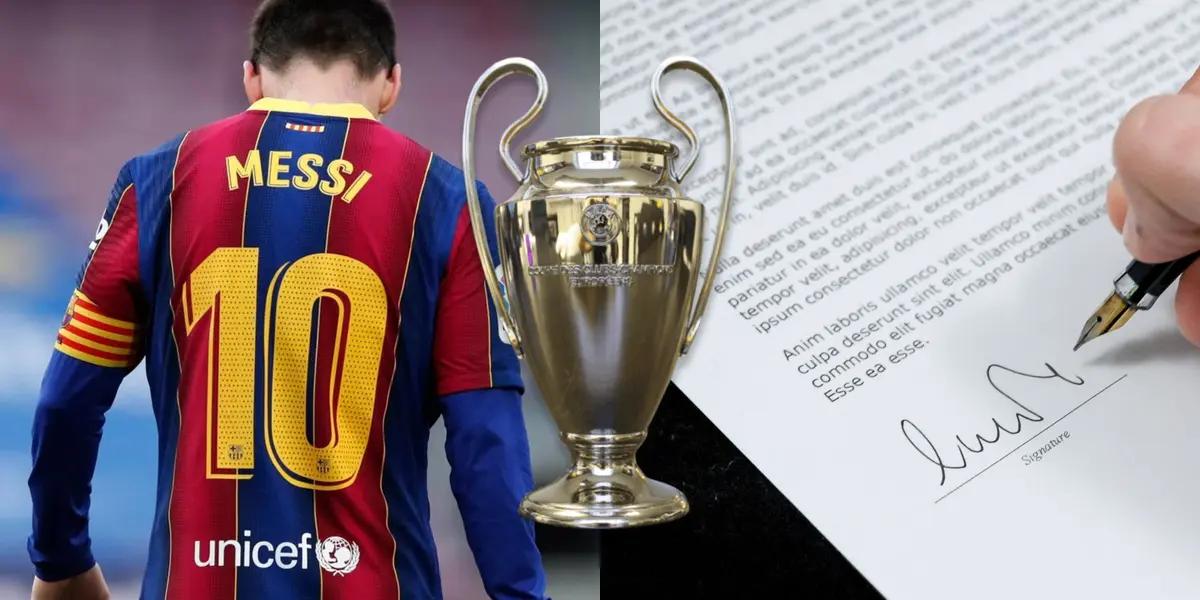 El futbolista tiene que renovar su vínculo con el Blaugrana.