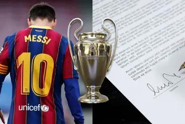 El futbolista tiene que renovar su vínculo con el Blaugrana.