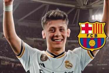 El futbolista turco fue presentado oficialmente en la entidad madridista.