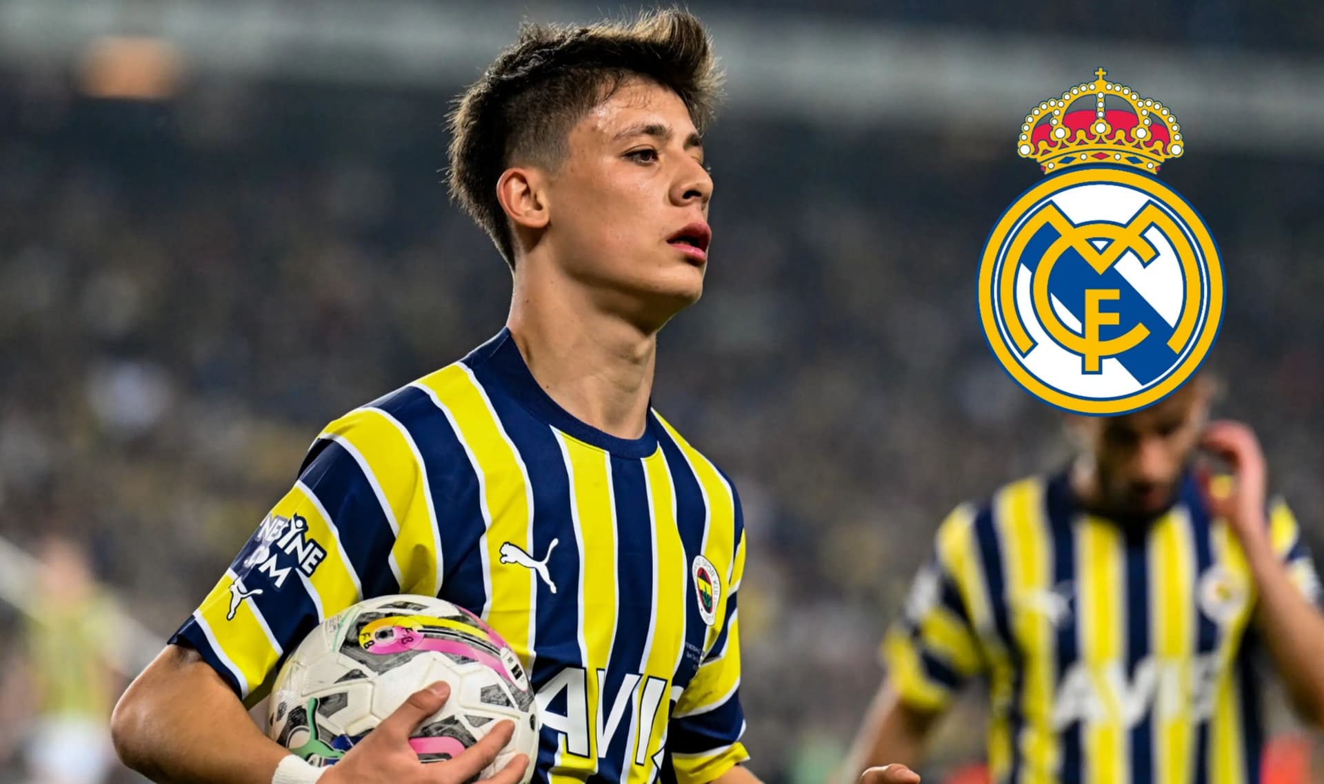 El futbolista turco se pondrá la camiseta del equipo madridista.