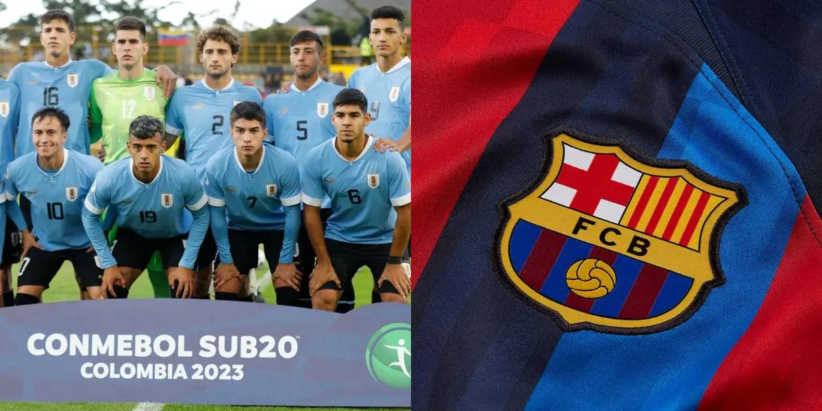 El futbolista uruguayo se destacó en el sudamericano con su país.