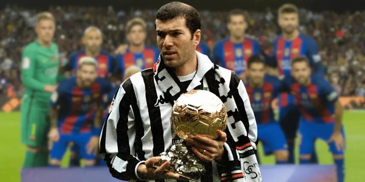 El ganador del premio en 1998 no dudó en elegir a una leyenda culé como ganador.