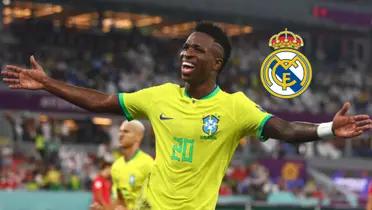 El gol de Vinicius ante Colombia no pasó desapercibido por los aficionados, aunque fue de rebote