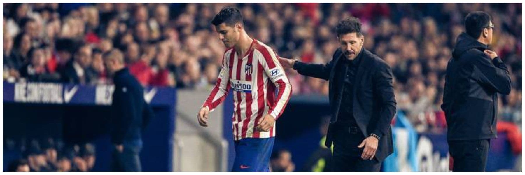 El goleador español le responde al Cholo