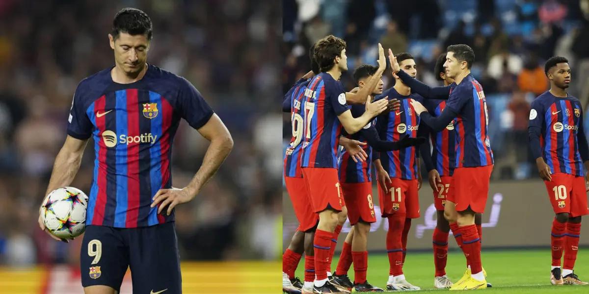 El goleador de la temporada no estuvo a gusto con lo que hizo su compañero.