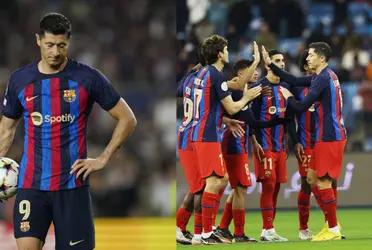 El goleador de la temporada no estuvo a gusto con lo que hizo su compañero.