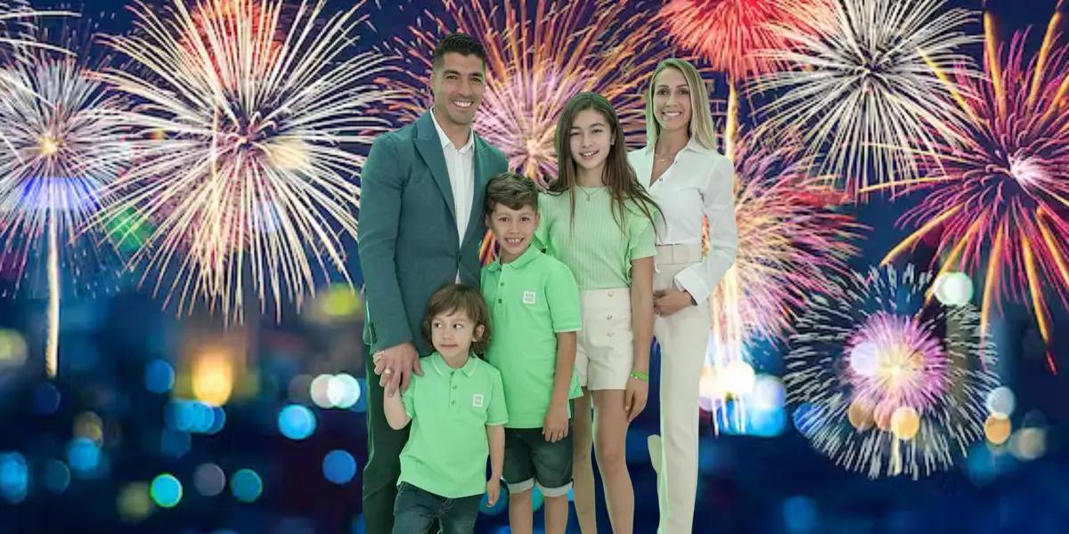 El goleador uruguayo celebró la llegada del 2024 con un estilo muy particular y terminó llamando la atención de los fanáticos de un club importante.