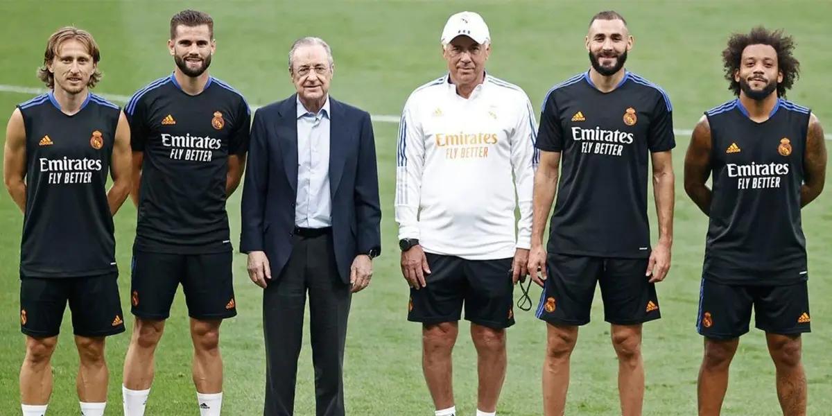 El gracioso momento demostró que el Merengue tiene un armonía envidiable puertas adentro.