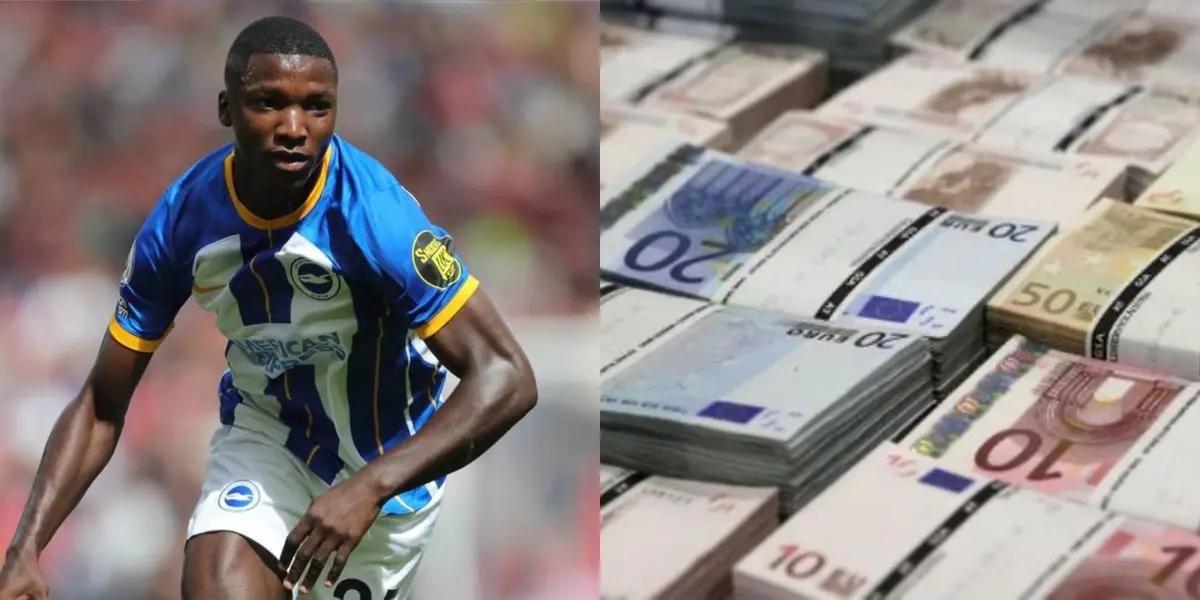 El gran partido de Moisés Caicedo ante Manchester United habría hecho que 7 equipos piensen en contratarlo y podrían ofrecer hasta 15 millones de euros.