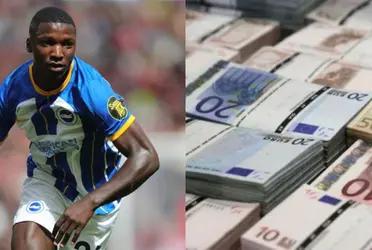 El gran partido de Moisés Caicedo ante Manchester United habría hecho que 7 equipos piensen en contratarlo y podrían ofrecer hasta 15 millones de euros.