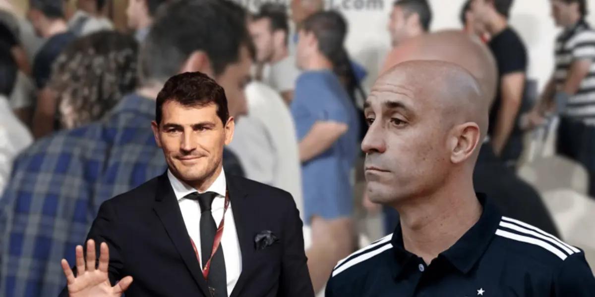 El gran portero que tuvo el Real Madrid y también el seleccionado español ha reaccionado a la decisión del presidente de la Federación.