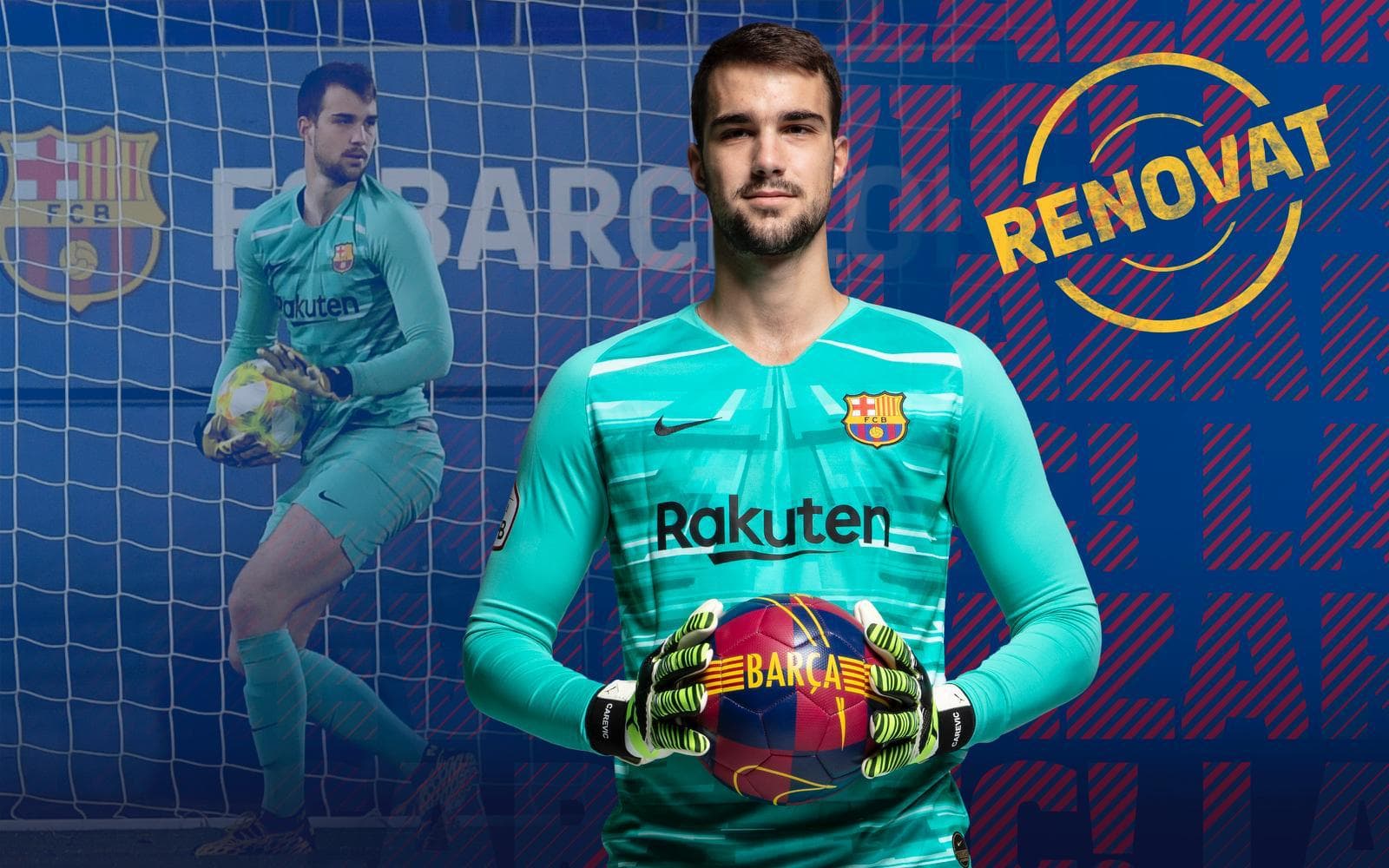 El guardameta montenegrino es una de las grandes apuestas de Xavi Hernández en el equipo culé, y se espera que en un futuro no muy lejano ocupe el lugar del portero alemán que tantas alegrías le dio al cuadro azulgrana.