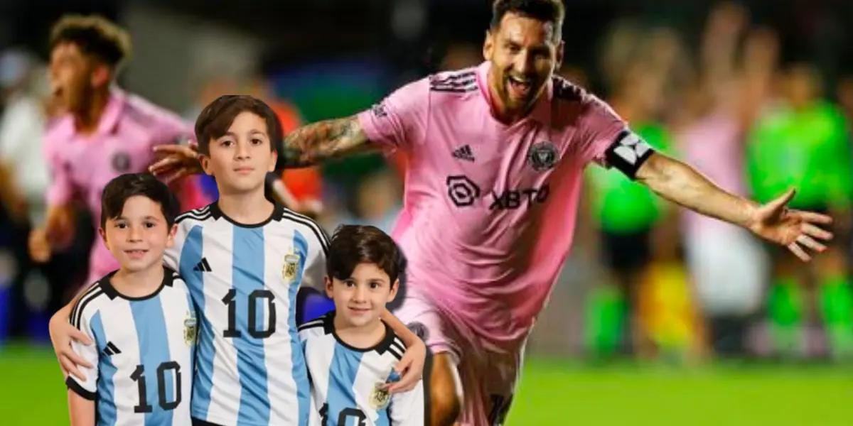El hijo de Lionel Messi que ya está demostrando que tiene dotes de crack en las canchas de fútbol