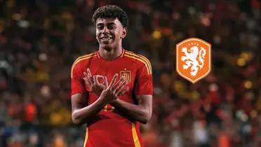 El hispano marroquí marcó un golazo de rosca por la escuadra del portero