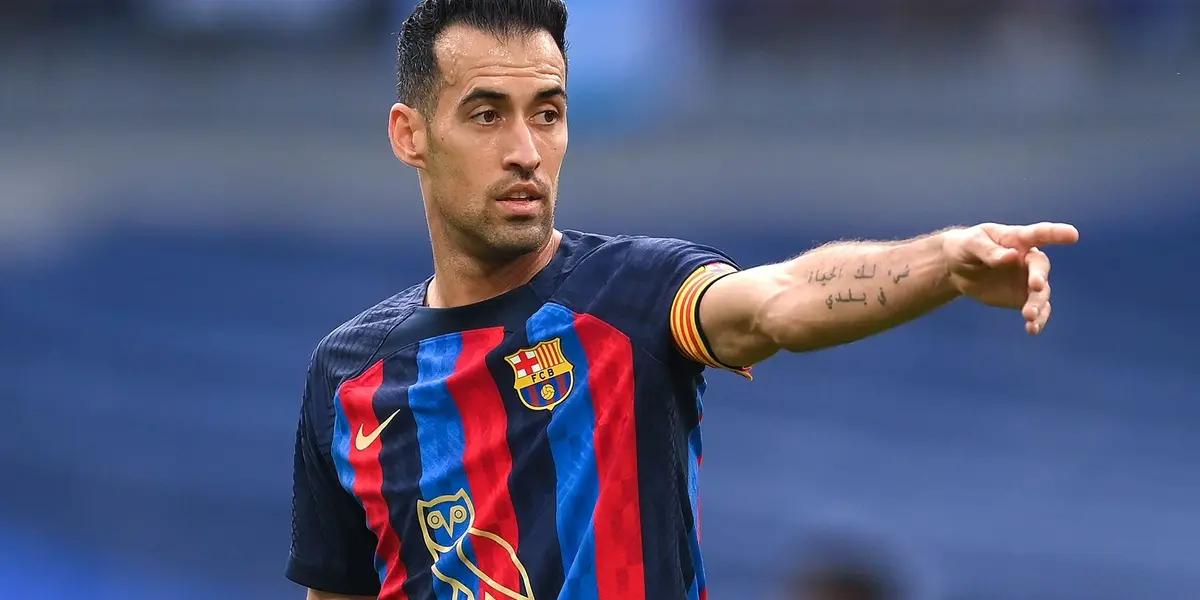 El histórico centrocampista del conjunto culé se marcharía seducido por una imponente suma.