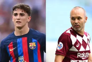 El histórico centrocampista tuvo un particular pedido con el canterano culé.