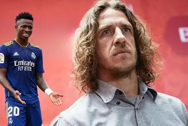 El histórico defensor del Barça no tuvo inconvenientes en criticar la actitud del crack brasileño que se desempeña en el Real Madrid