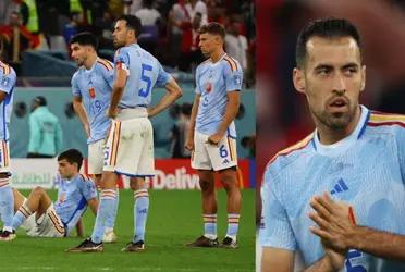 El histórico futbolista del Barcelona, que erró el penal definitivo, declaró en el post partido y mostró toda su desazón.