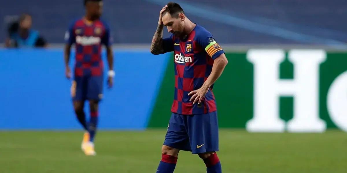 El histórico jugador del Barcelona podría abandonar al club.