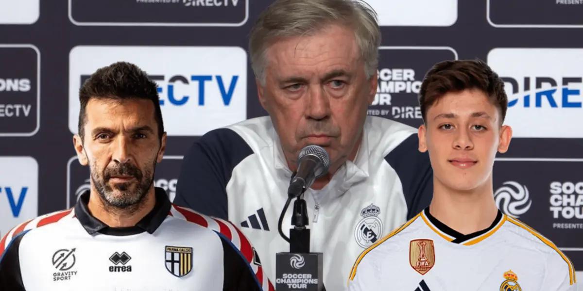 El histórico portero colgó las botas después de varias temporadas y Carletto se acordó de él.