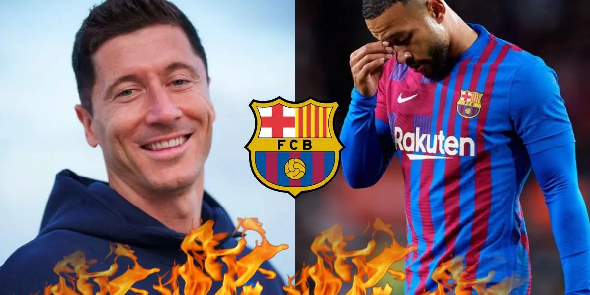 El holandés no habría congeniado con la llegada del polaco y en un futuro podría estallar el vestuario.