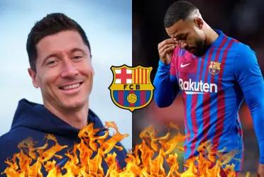 El holandés no habría congeniado con la llegada del polaco y en un futuro podría estallar el vestuario.