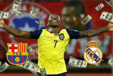 El hombre de banda del Villarreal y de la Selección de Fútbol de Ecuador está siendo seguido de cerca por los dos equipos más grandes de LaLiga. El Submarino Amarillo se frota las manos, mientras tanto.