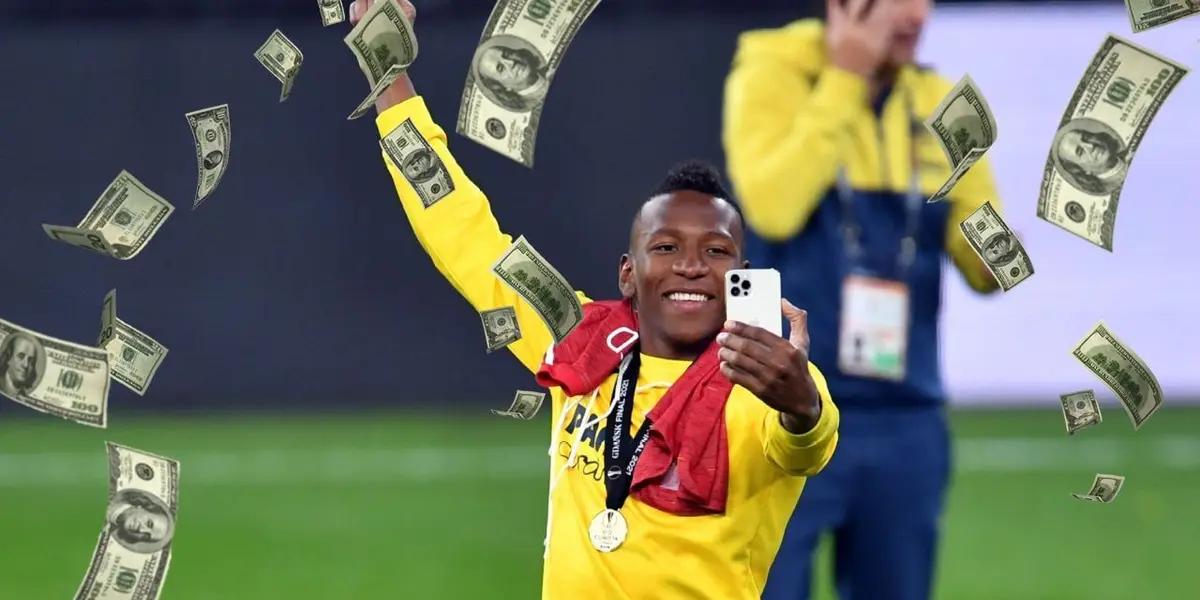 El hombre de banda del Villarreal y de la Selección de Fútbol de Ecuador está siendo seguido de cerca por uno de los equipos más importantes de LaLiga. El Submarino Amarillo se frota las manos, mientras tanto, ante la fortuna que puede recibir por él.