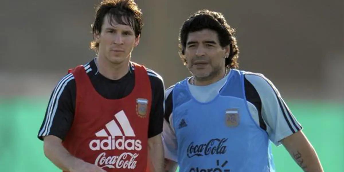 El impactante récord de Maradona que persigue Messi.