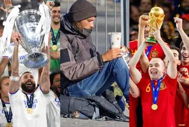 El increíble giro que la vida de este jugador pegó en los últimos años