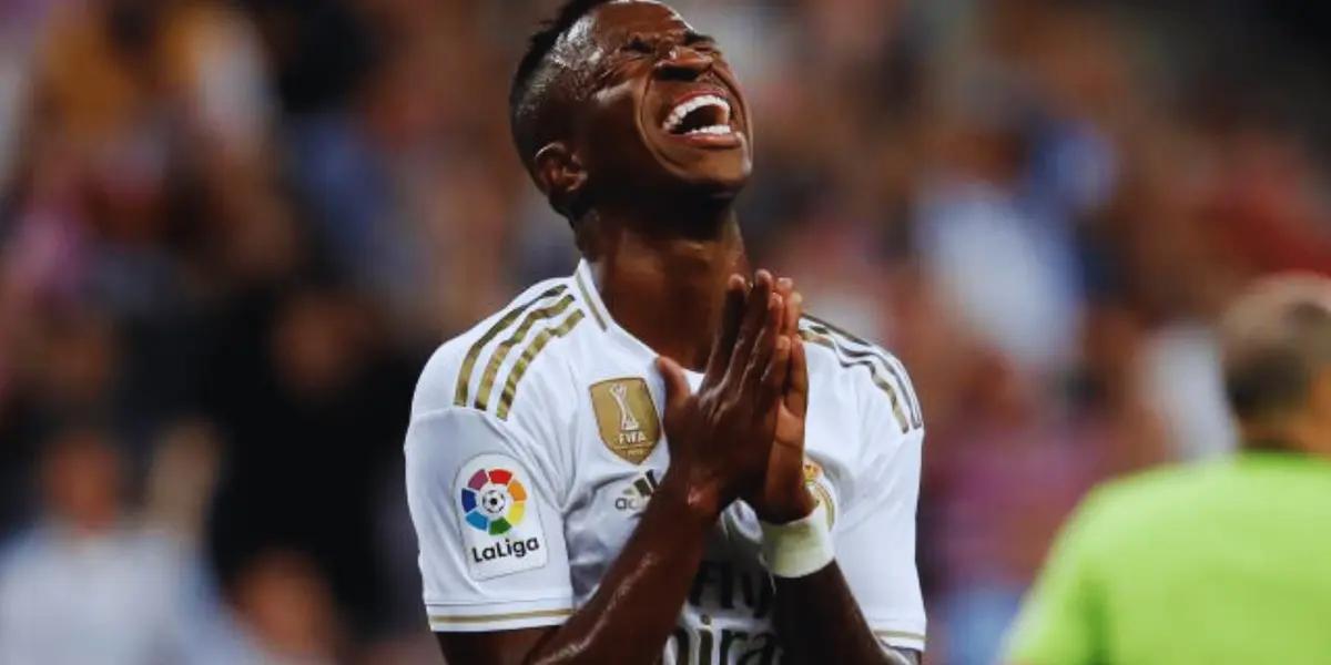 El increíble penalti que falló Vinicius Jr. en el clásico.
