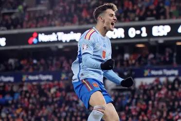 El increíble récord que alcanzó Gavi en la selección española