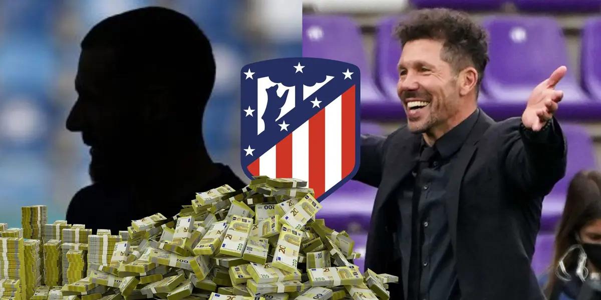 El inesperado pretendido por el Cholo Simeone que sorprendió a los colchoneros