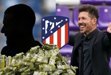 El inesperado pretendido por el Cholo Simeone que sorprendió a los colchoneros