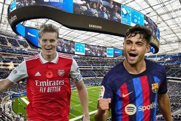 El inicio del encuentro se vio afectado por una complicación de los Gunners.