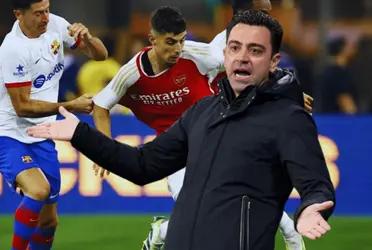 El insólito motivo que Xavi responsabiliza por la derrota de su equipo.