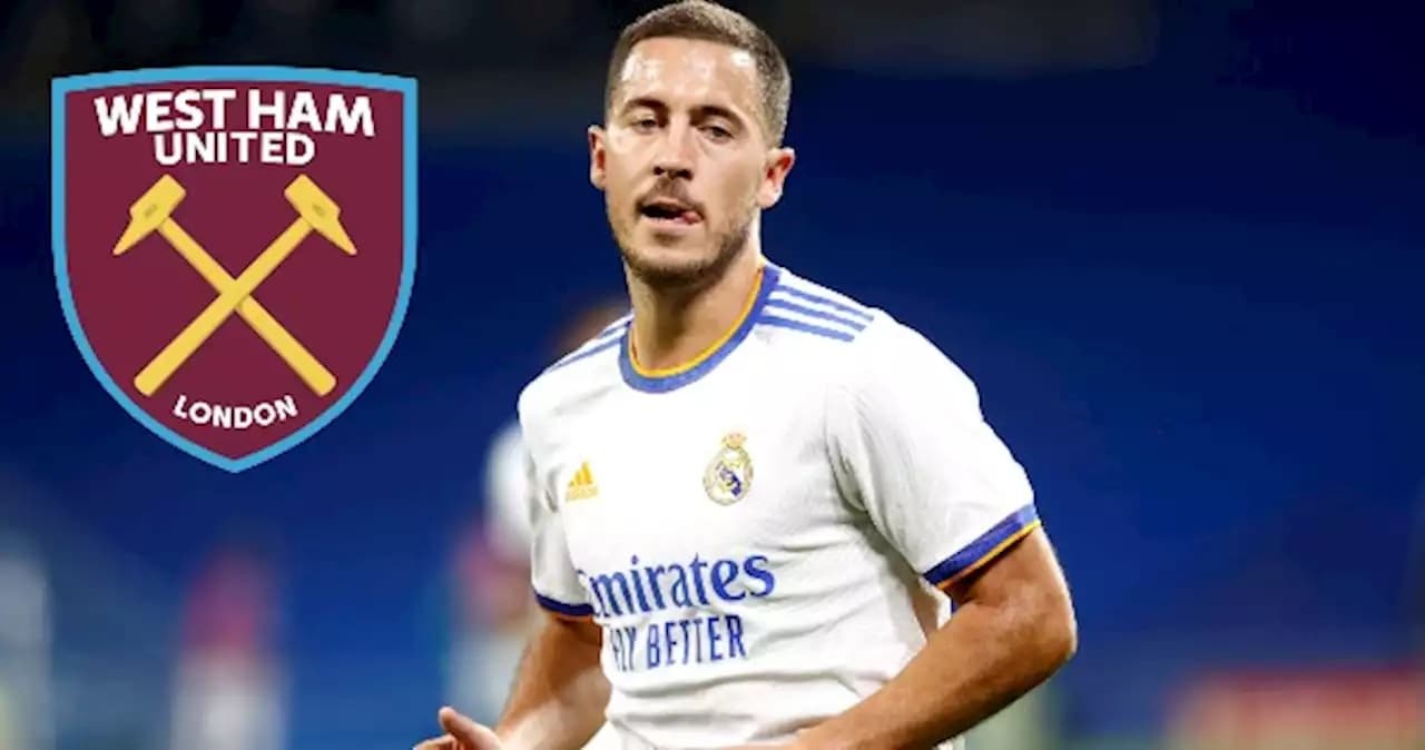 El internacional belga tiene mercado en la Premier League y The Sun asegura que el West Ham está muy interesado en Hazard, quienes habría realizado una oferta de 25 millones de euros por sus servicios. Los merengues exigirían el doble.