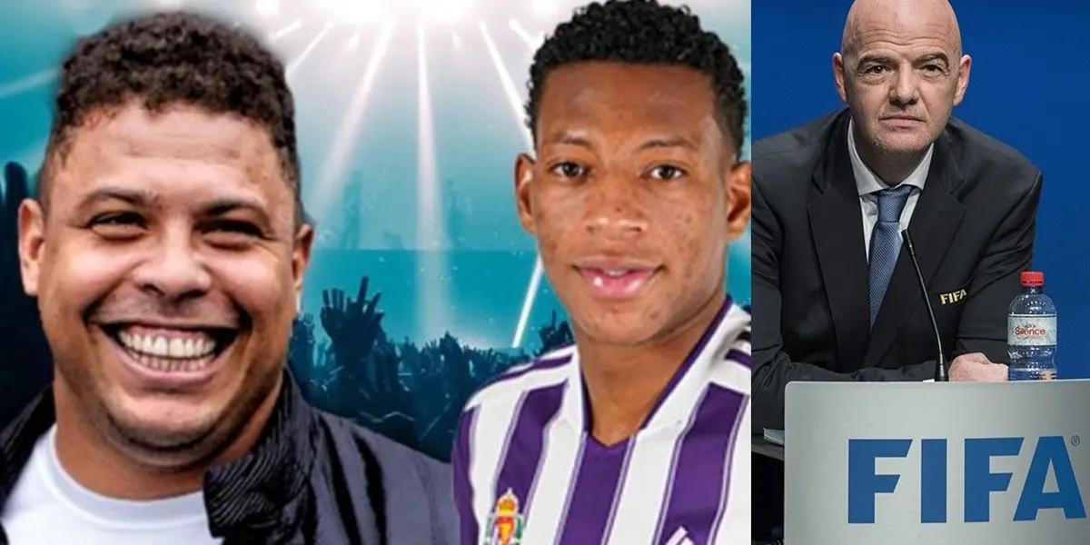 El internacional ecuatoriano del Real Valladolid fue distinguido por el órgano rector del fútbol.