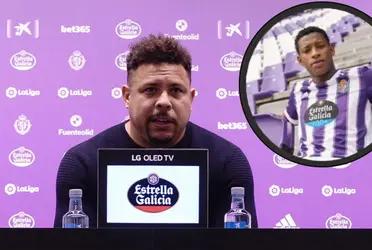 El internacional ecuatoriano estaría siendo apuntada por la crítica, por algunas actitudes en el conjunto de Ronaldo Nazario.